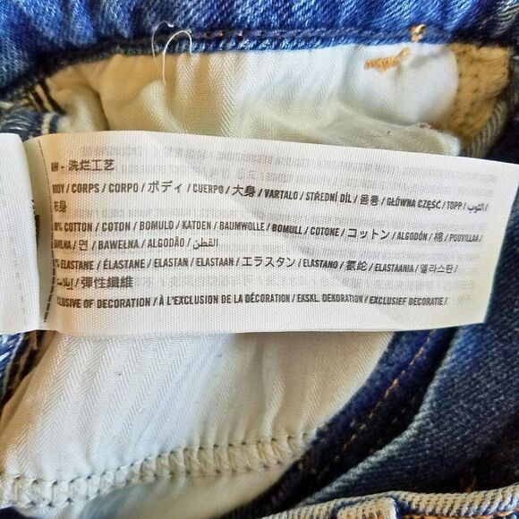 Hollister Ultra High-Rise 90s Vintage Straight Jeans Juniors 5L (27x33) Blue - Picture 5 of 5